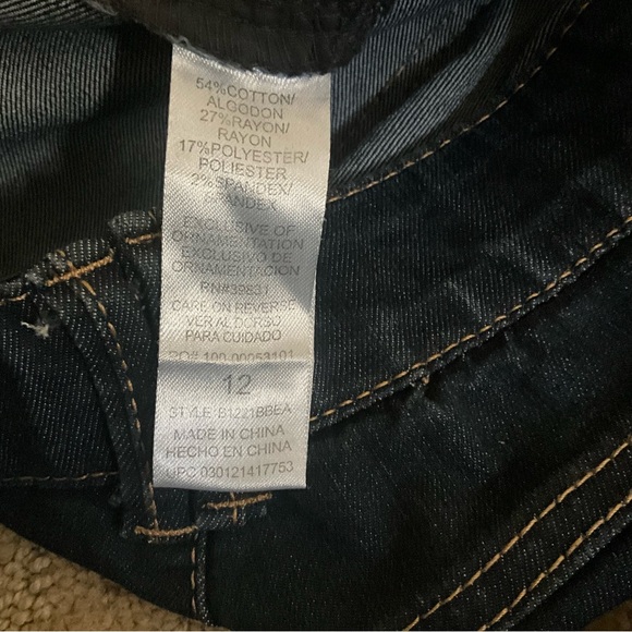 Democracy Ab Solution Itty Bitty Bootcut Jean - Size 12 - Picture 5 of 5